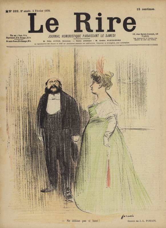 Illustration pour Le Rire - Jean Louis Forain