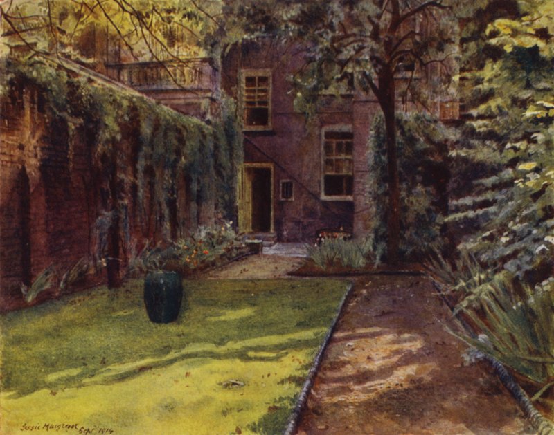 Maison Carlyle, vue du jardin et de la maison - Jessie MacGregor