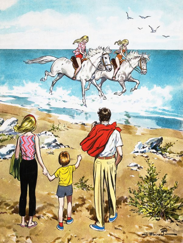 Randonnée à cheval dans le surf - Jesus Blasco