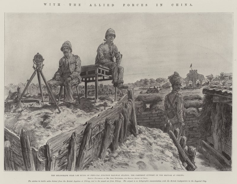Avec les forces alliées en Chine - Johann Nepomuk Schonberg
