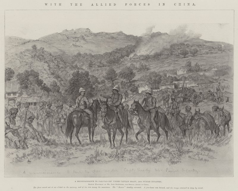 Avec les forces alliées en Chine - Johann Nepomuk Schonberg