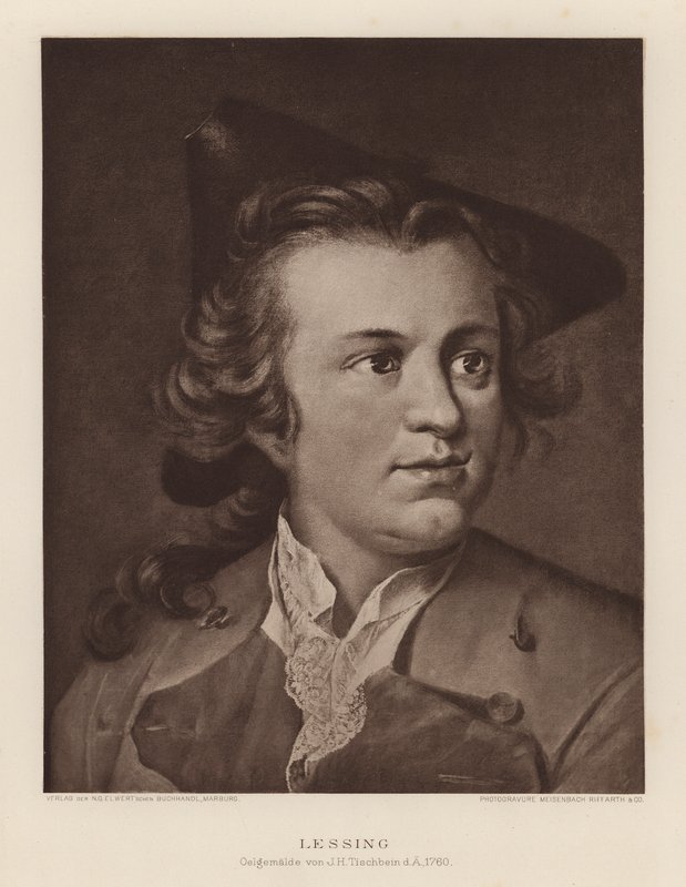 Gotthold Ephraim Lessing, dramaturge et philosophe allemand - Johann Heinrich Tischbein