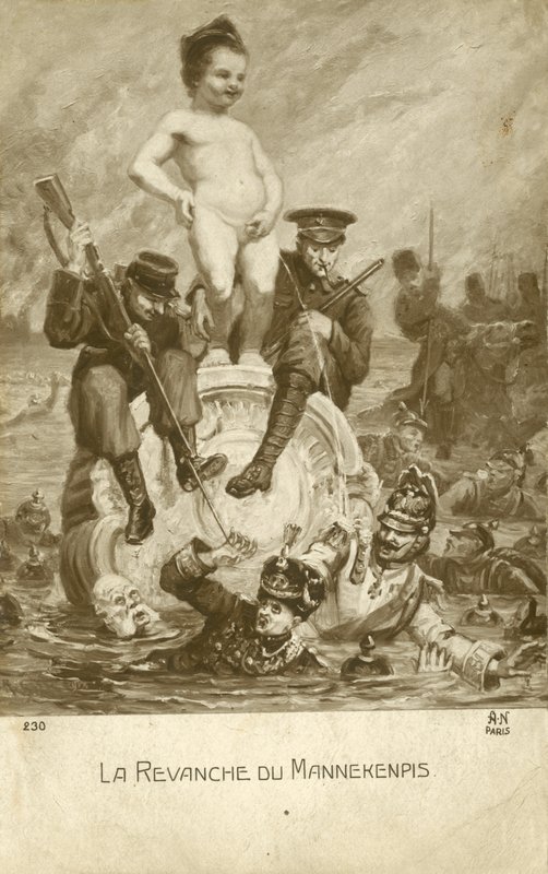 La revanche du Manneken Pis - Johann Heinrich Wedekind
