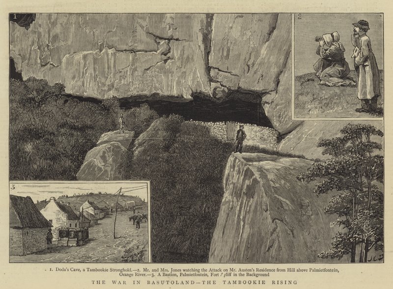 La Guerre au Basutoland, le Soulèvement des Tambookie - John Charles Dollman