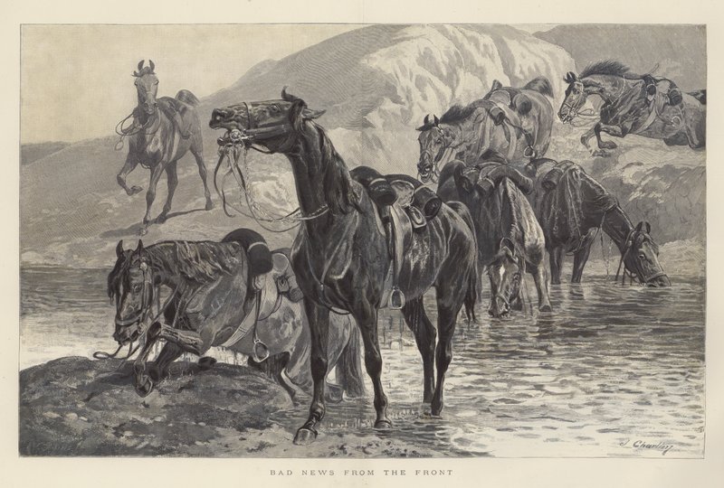 Mauvaises nouvelles du front - John Charlton
