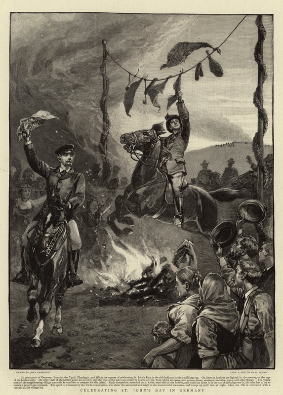 Célébration de la Saint-Jean en Allemagne - John Charlton
