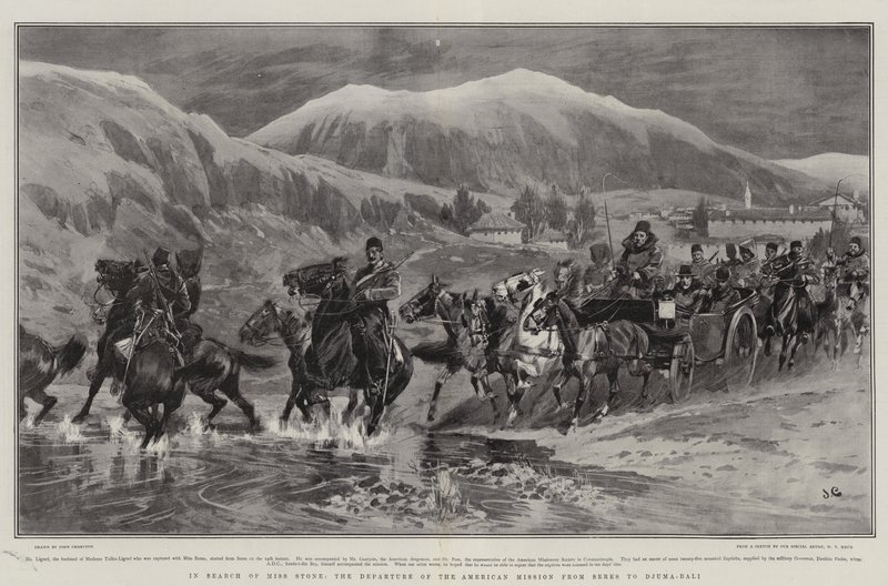 À la recherche de Miss Stone, le départ de la mission américaine de Seres à Djuma-Bali - John Charlton