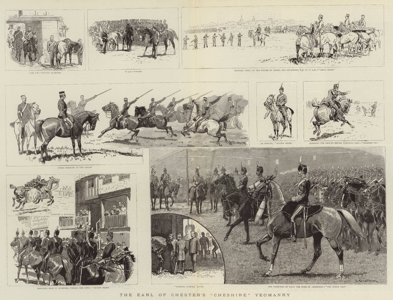 La cavalerie du comte de Chester - John Charlton