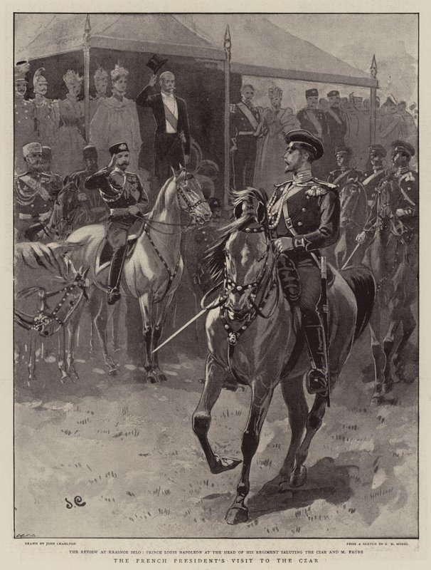 La visite du président français au tsar - John Charlton