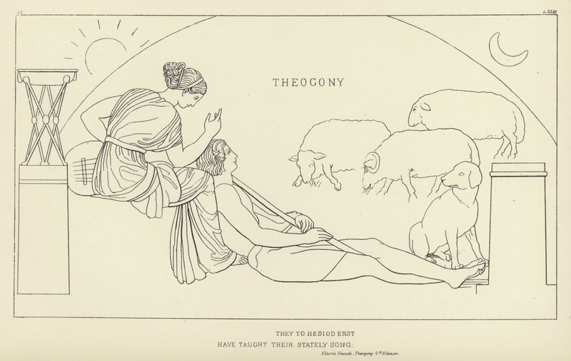 Théogonie - John Flaxman