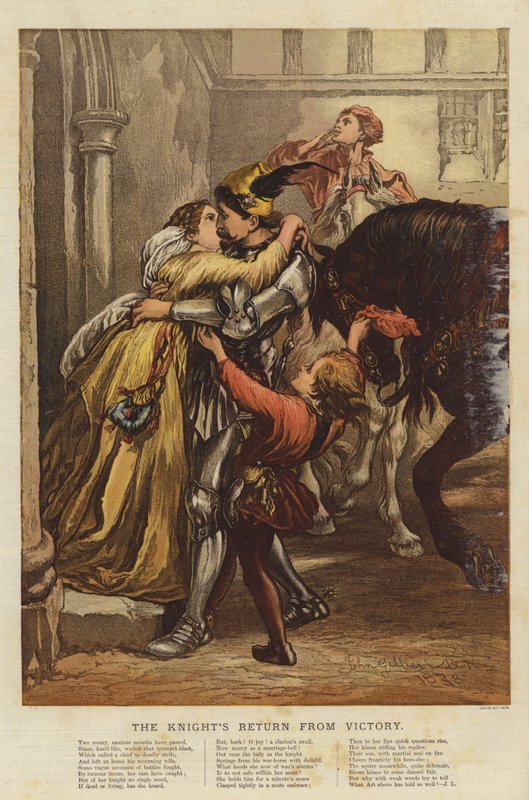Le retour du chevalier de la victoire - John Gilbert