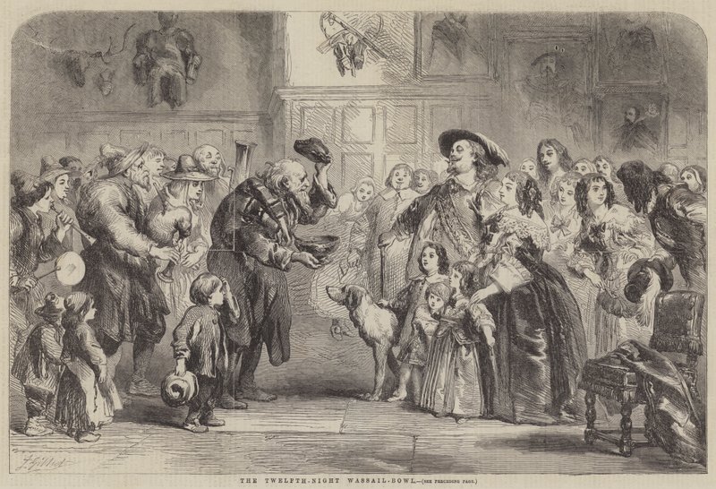 Le bol de wassail de la douzième nuit - John Gilbert