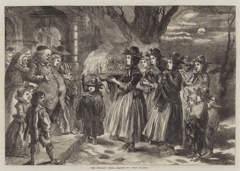 Le Bol de Wassail - John Gilbert