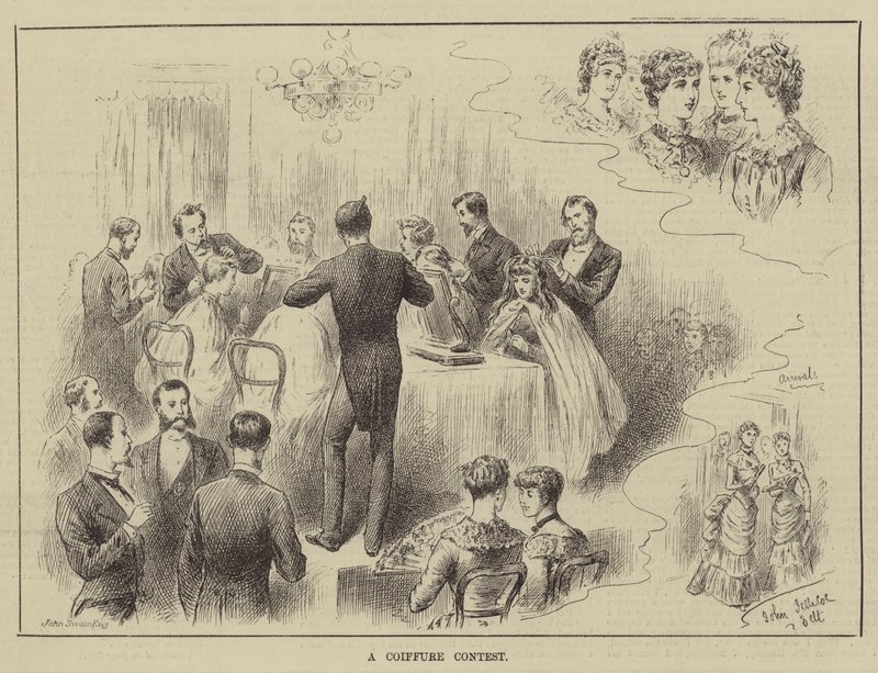 Un concours de coiffure - John Jellicoe