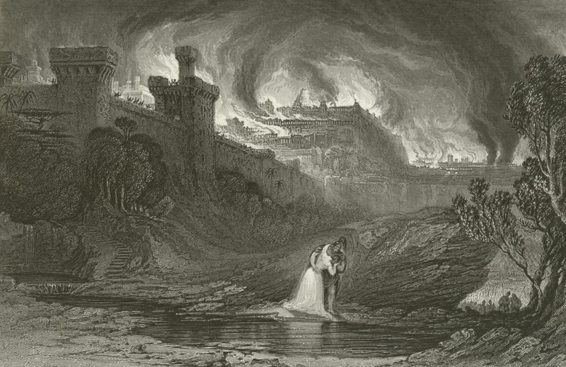 La destruction de Jérusalem - John Martin