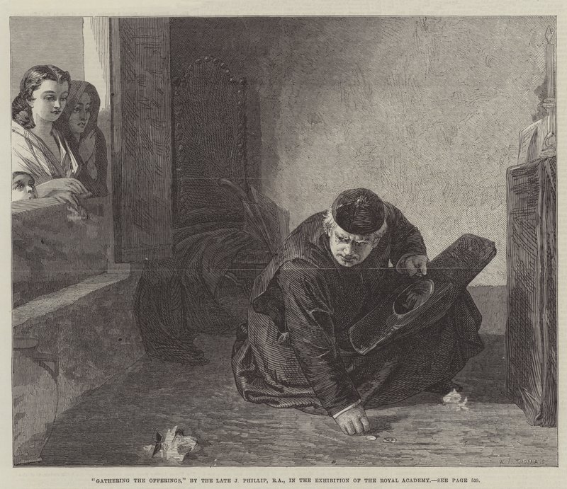 Récolte des offrandes - John Phillip