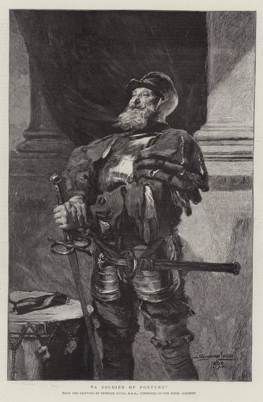Un soldat de fortune - John Seymour Lucas