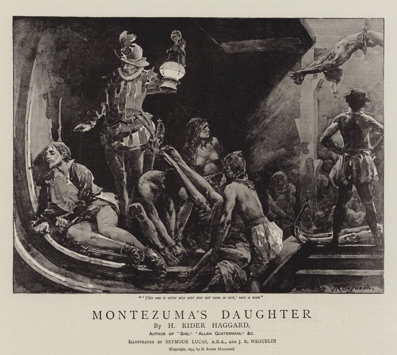 La fille de Montezuma - John Seymour Lucas
