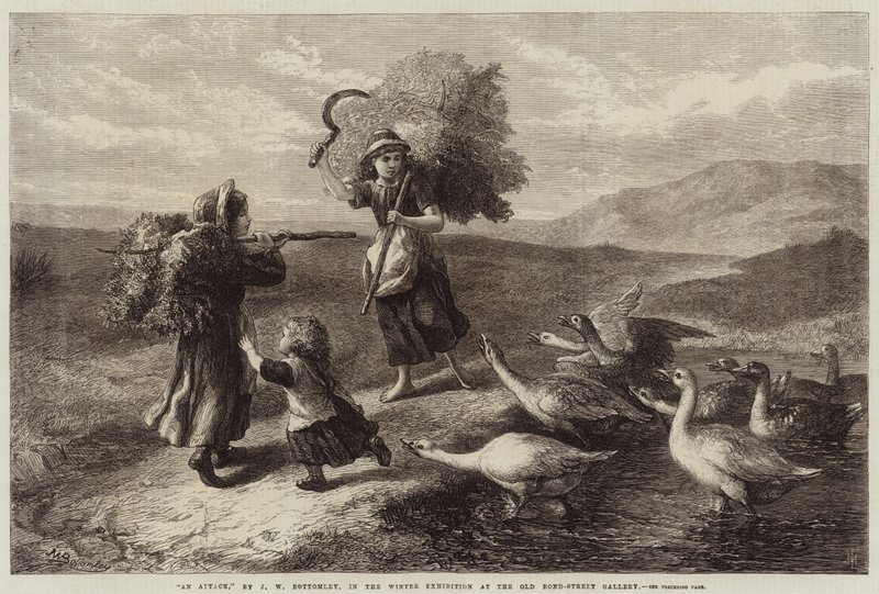 Une attaque - John William Bottomley