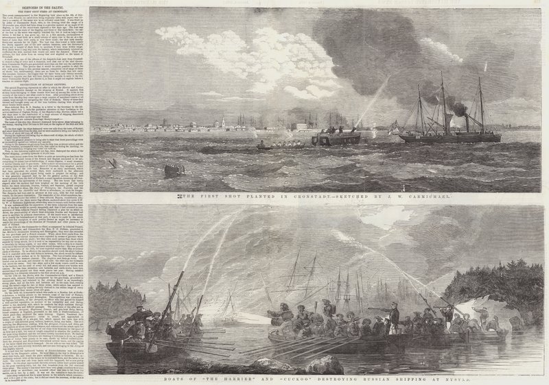 Croquis dans la Baltique - John Wilson Carmichael