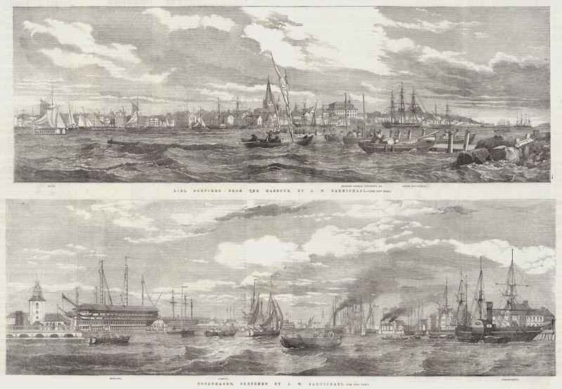 Croquis de la mer Baltique - John Wilson Carmichael