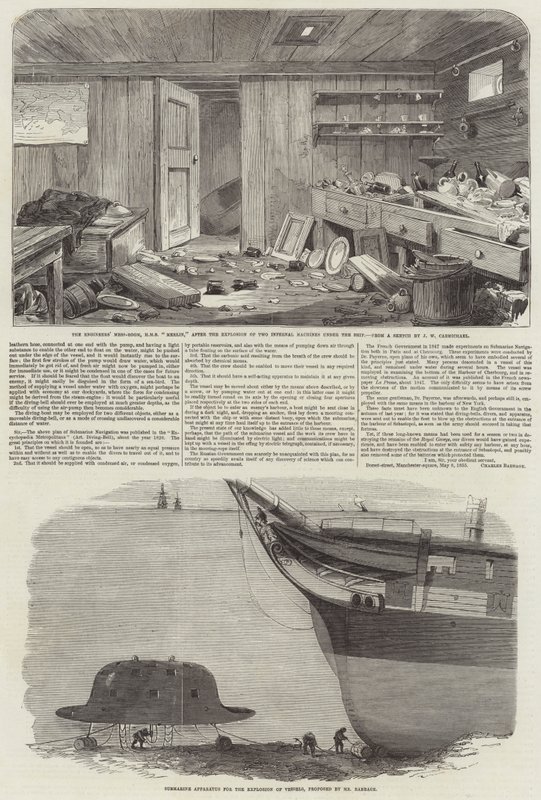 Navigation sous-marine - John Wilson Carmichael
