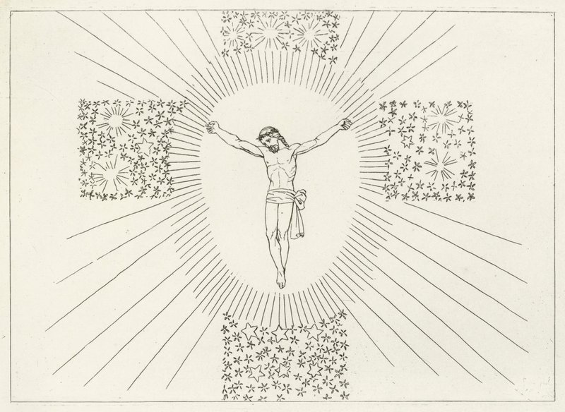 La Croix glorieuse, Paradis, Chant 14 (gravure) - John (after) Flaxman