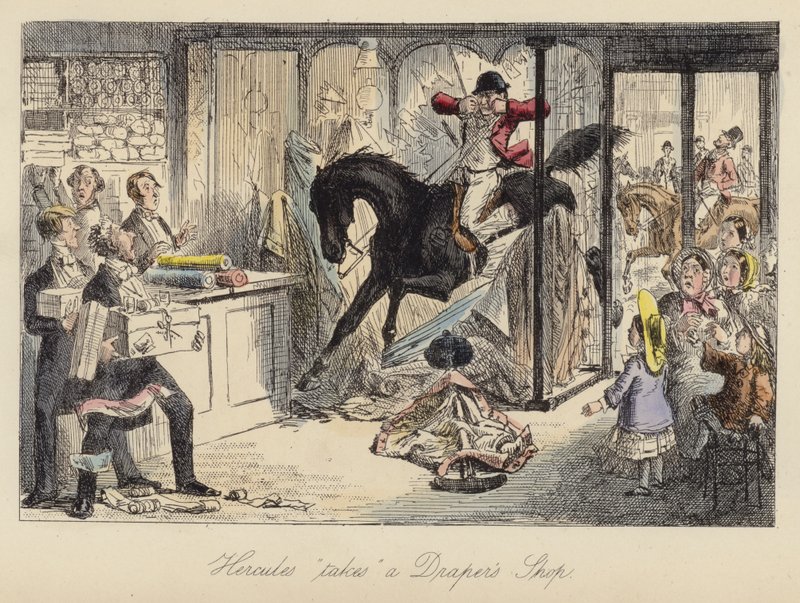 Illustration de John Leech pour Mr Sponge
