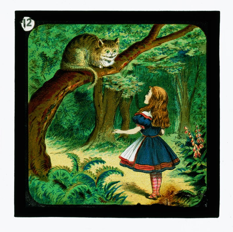 Alice au pays des merveilles, diapositives colorées - John (after) Tenniel