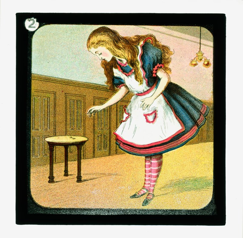 Alice au Pays des Merveilles, Diapositives colorées - John (after) Tenniel