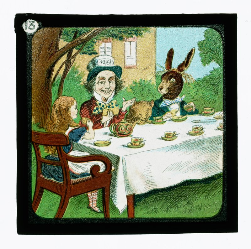 Alice au Pays des Merveilles, Diapositives colorées - John (after) Tenniel
