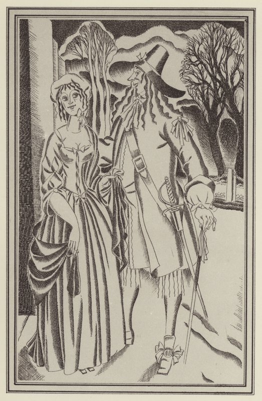 Illustration pour Moll Flanders par Daniel Defoe - John Austen