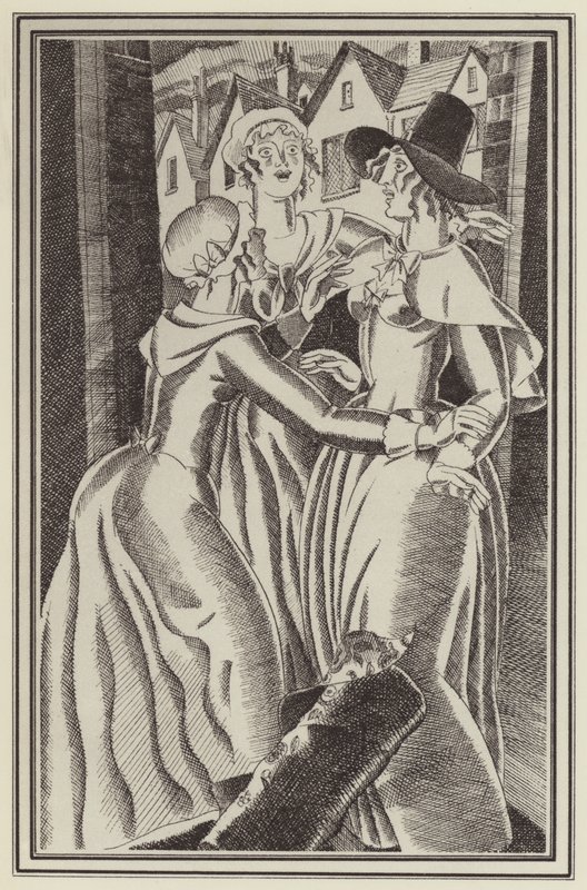 Illustration pour Moll Flanders par Daniel Defoe - John Austen