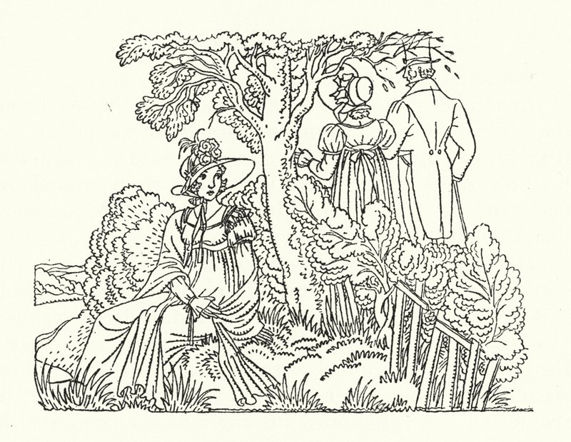 Illustration pour Persuasion de Jane Austen - John Austen