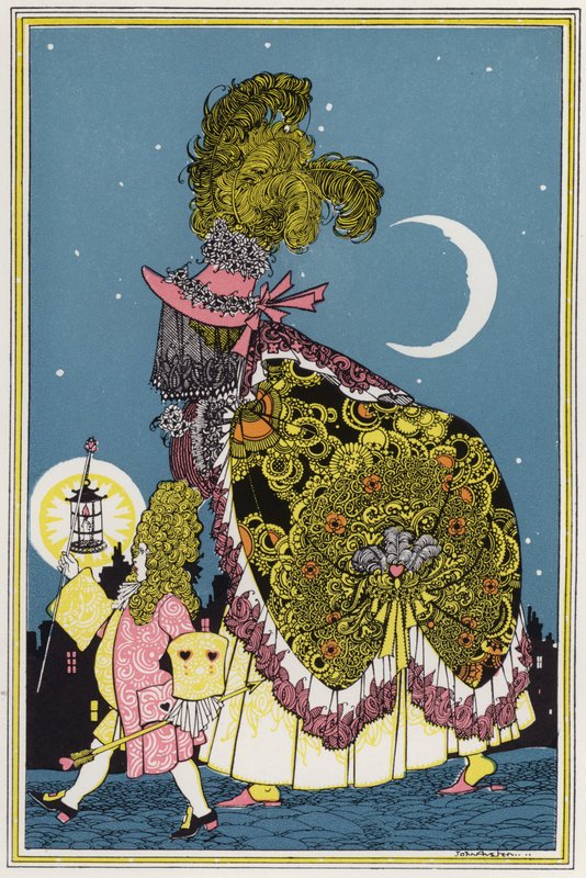Illustration pour "Rogues In Porcelain", Un recueil de poèmes du XVIIIe siècle - John Austen