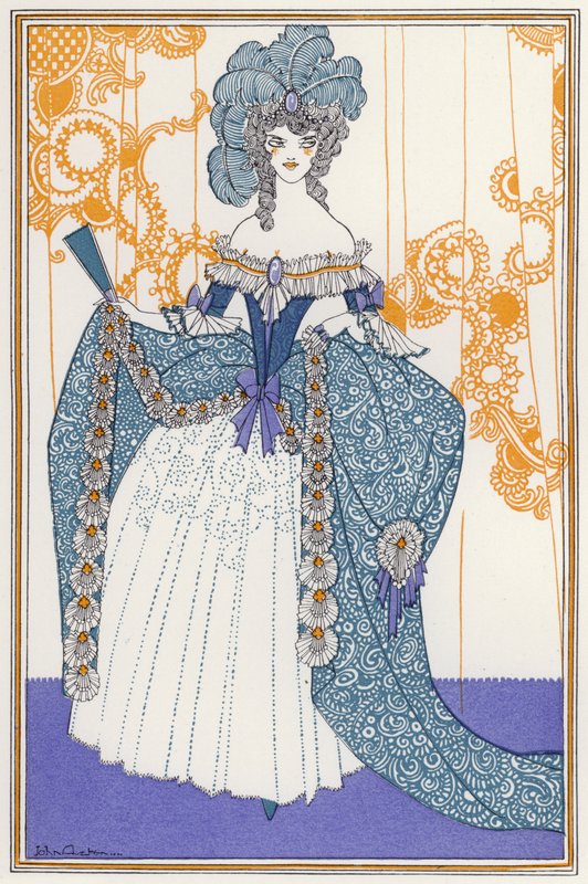 Illustration pour "Rogues In Porcelain", Un recueil de poèmes du XVIIIe siècle - John Austen