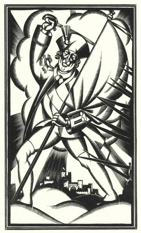 Illustration pour Tristram Shandy de Laurence Sterne - John Austen