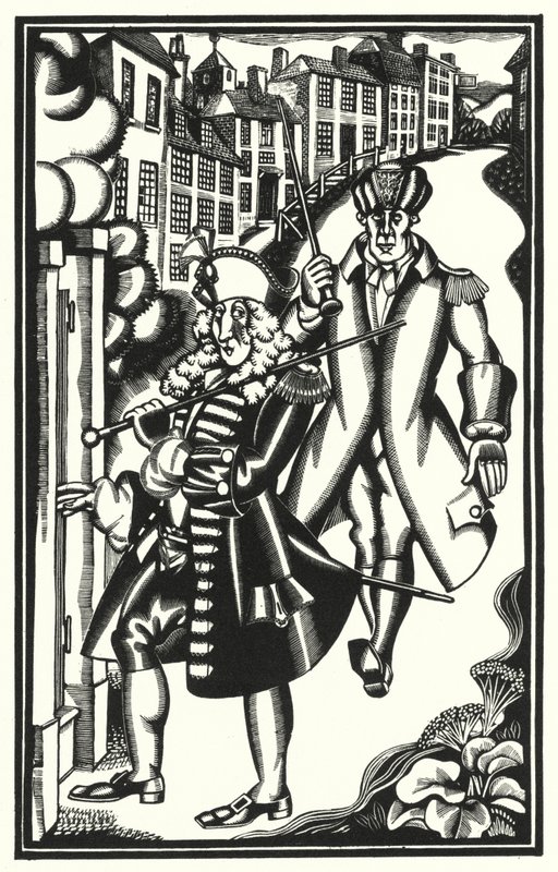 Illustration pour Tristram Shandy de Laurence Sterne - John Austen