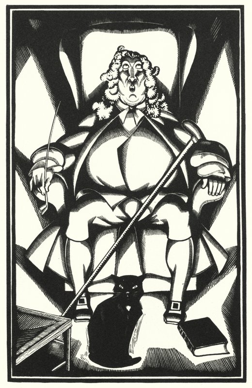 Illustration pour Tristram Shandy par Laurence Sterne - John Austen