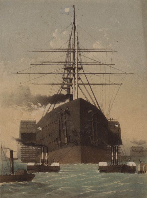Le Great Eastern, le navire à vapeur d