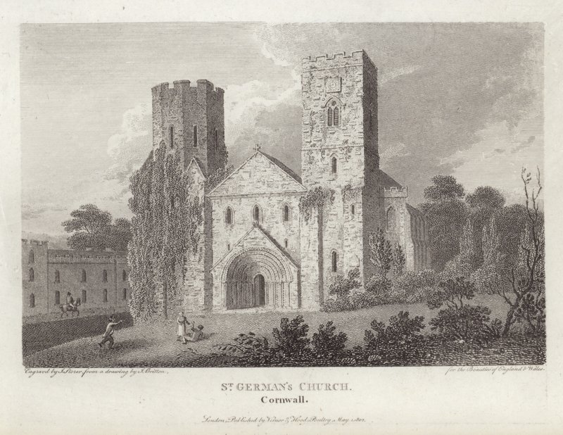 Église de St German, Cornouailles - John Britton