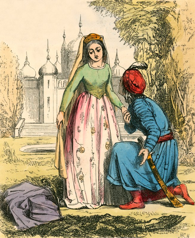 La Bête transformée en prince - John Callcott Horsley