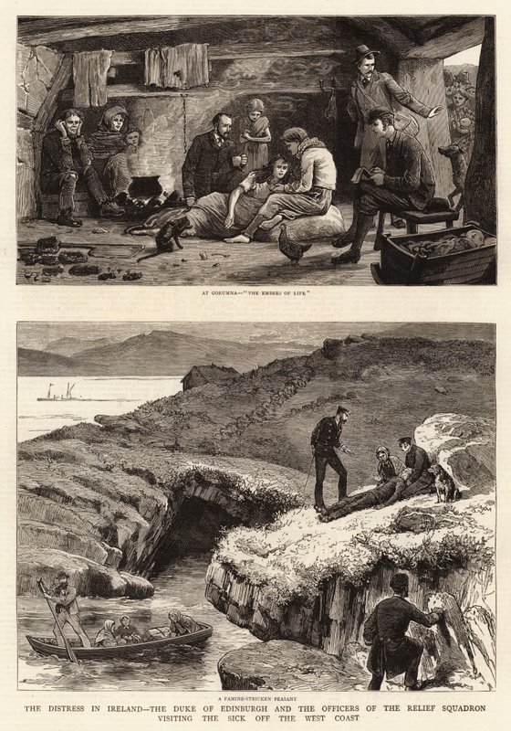 La détresse en Irlande, le duc d
