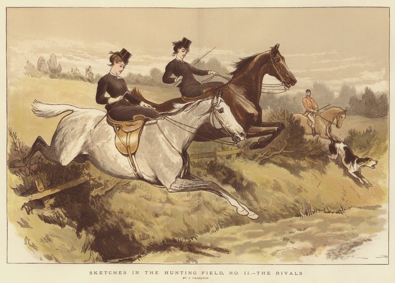 Croquis sur le terrain de chasse, n° II, les rivaux - John Charlton