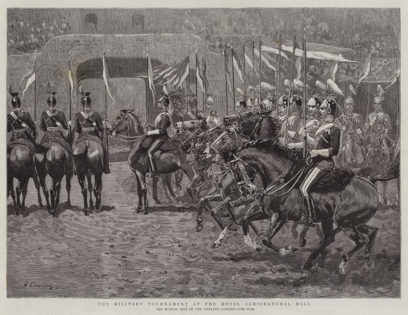Le tournoi militaire au Royal Agricultural Hall - John Charlton
