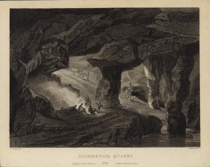 Carrière de Gilmerton - John Claude Nattes