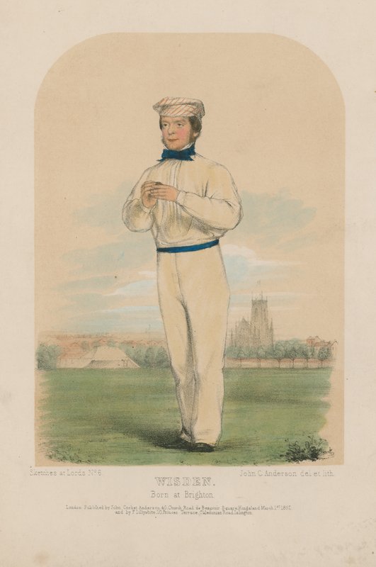 Portrait de John Wisden - John Corbet Anderson