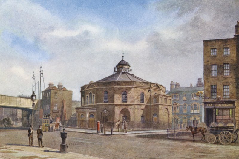 Londres perdu : La chapelle de Surrey, Blackfriars Road - John Crowther