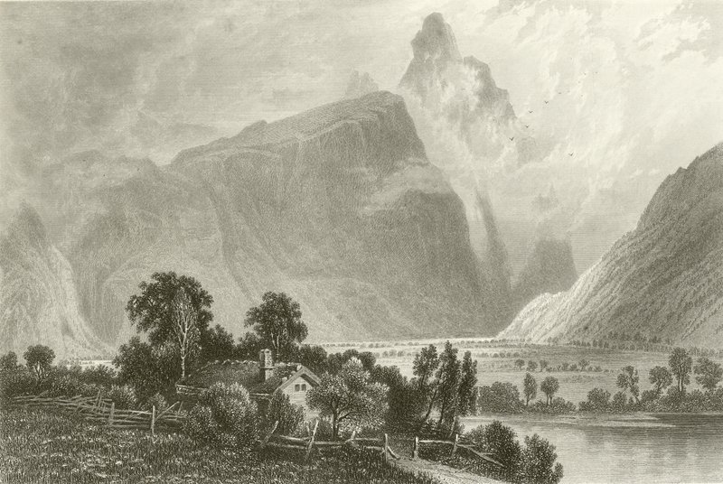 Le Romsdalhorn depuis Aak - John Douglas Woodward
