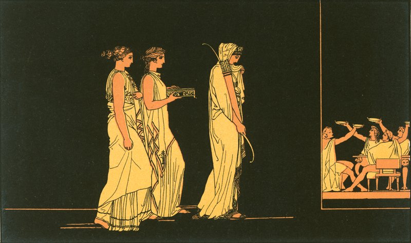 Pénélope portant l